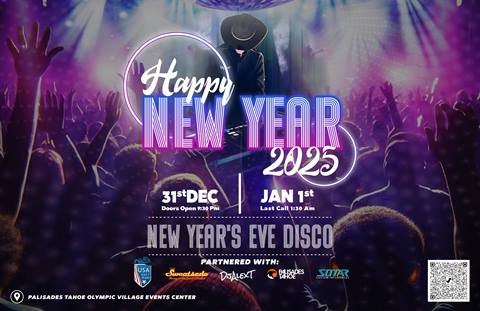 New Year's Eve 2025 After Party banner.