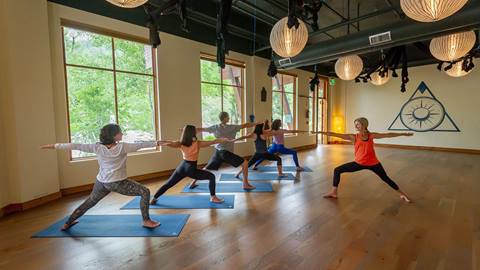 Yoga in Tahoe at Palisades Yoga Studio