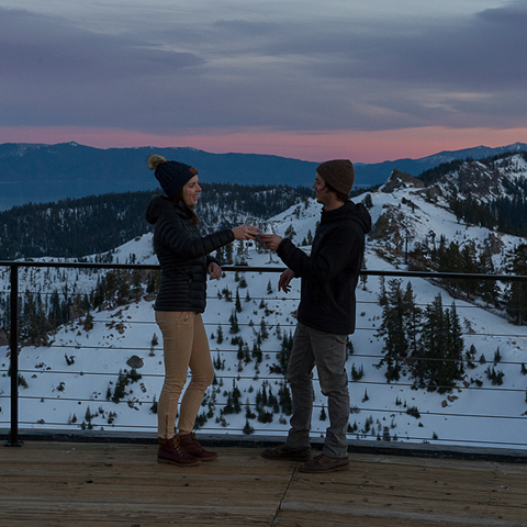 Sunset Happy Hour at Palisades Tahoe