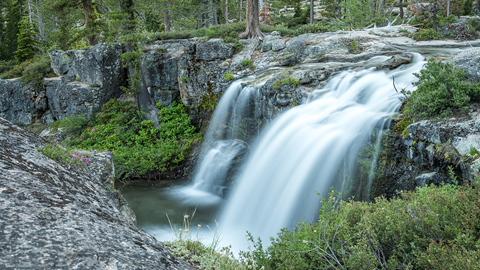 Shirley Canyon hiking trail at Palisades Tahoe