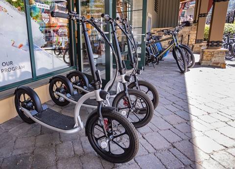 Electric Scooters at The Village Activity Center