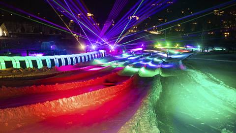 Disco Tubing at Palisades Tahoe