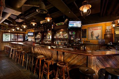 Auld Dubliner interior shot