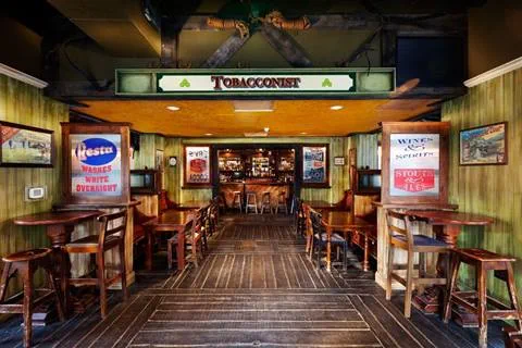 Photo of the inside of the Auld Dubliner 