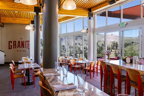 Interior of Granite Bistro at High Camp