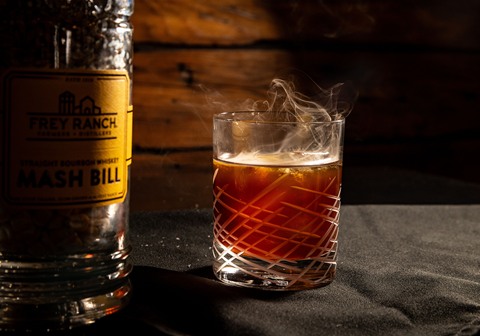 Smoked Maple Old Fashioned at Alexander's Whiskey Bar