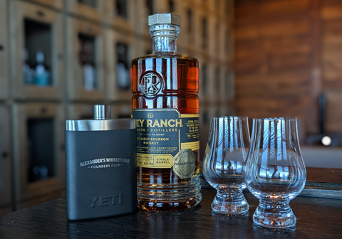 Whiskey Bar offer with flask