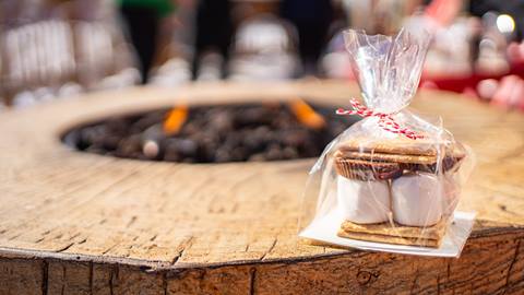 Smore at Mountain Roots food truck.