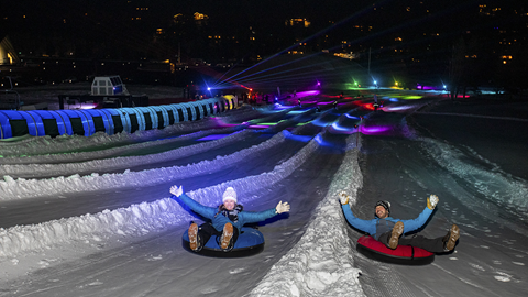 Disco tubing at Palisades