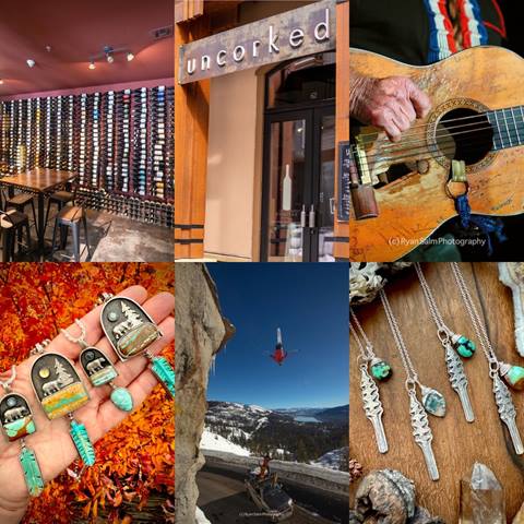 Art and Jewelry on display at Uncorked Wine Bar