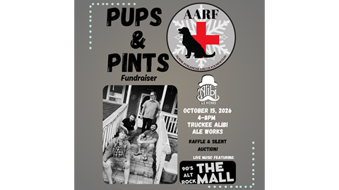 AARF Pints and Pups flyer
