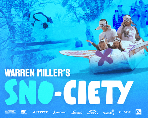 Movie poster for Warren Willer's Sno-Ciety