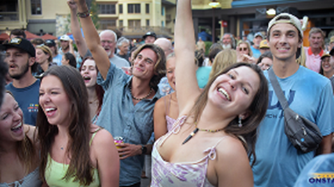 Bluesdays crowd in The Village