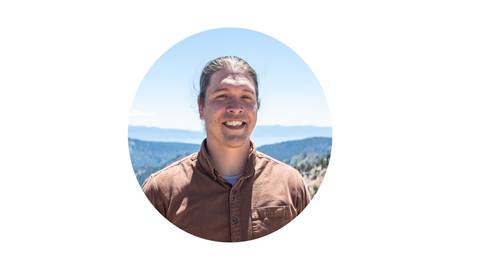 Herman Fillmore, Cultural and Language Resources Director for the Washoe Tribe, at High Camp.