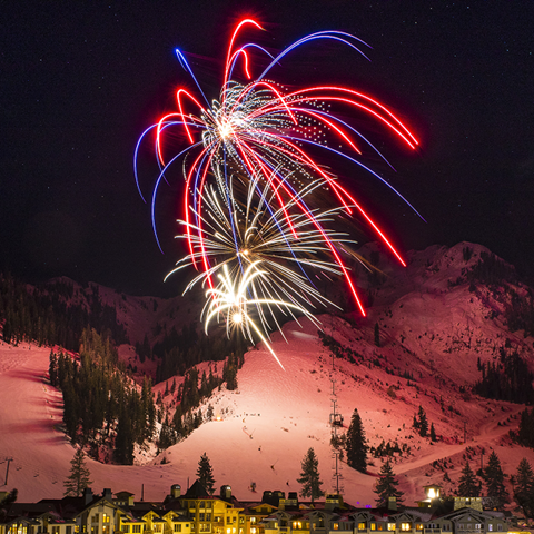Fireworks in The Village
