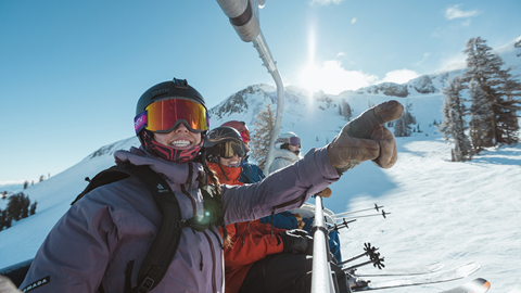 Friends riding Siberia Express together