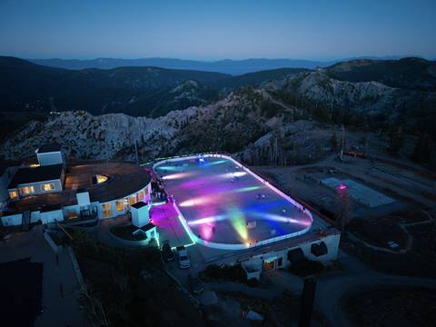 Disco Roller Skating at High Camp
