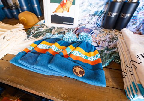 Beanies at The Village Logo store