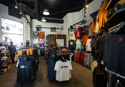Interior of KTees