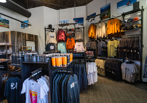 Interior of KTee