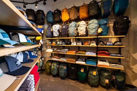 North Face retail in The Village