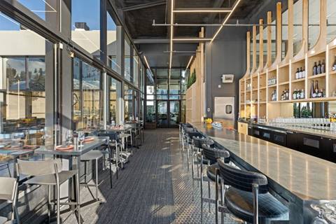 The interior of Oro Bar- An Apex Offering