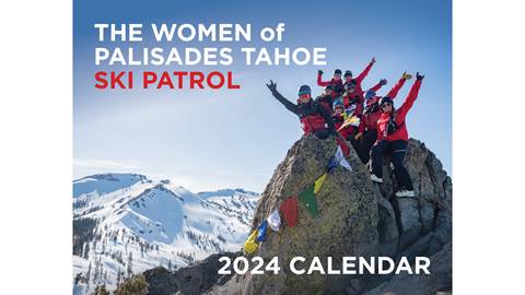 Photo of women of winter 2024 calendar.