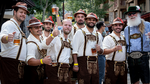 Oktoberfest in The Village at Palisades Tahoe