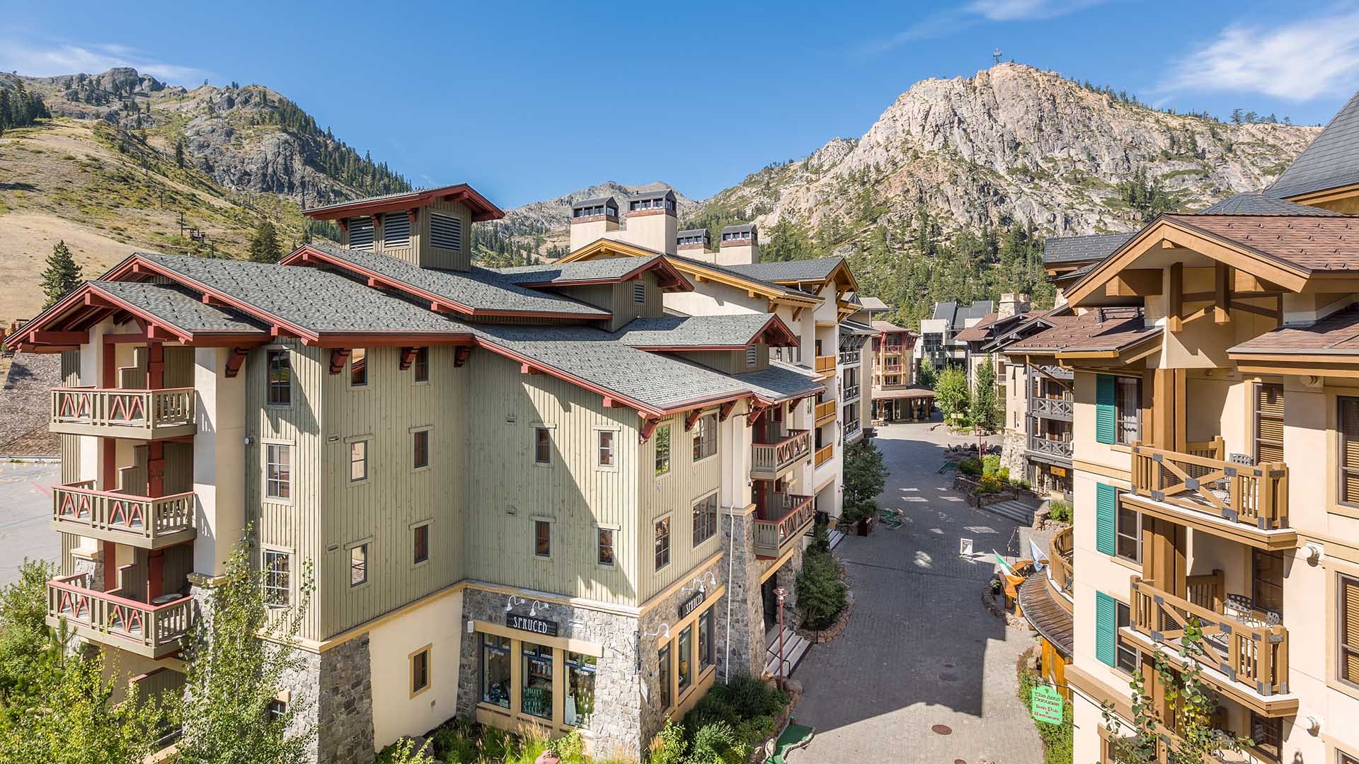 The Village at Palisades Tahoe in Summer 
