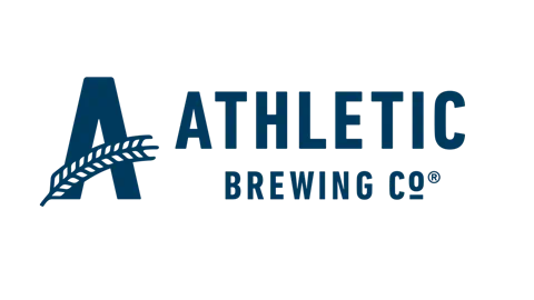 The logo for Athletic Brewing Company.