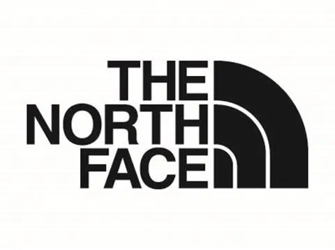 Black The North Face logo