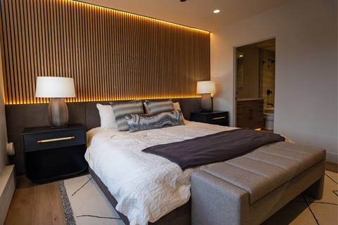 Nordic Retreat primary bedroom