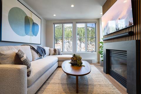 Nordic Retreat living area