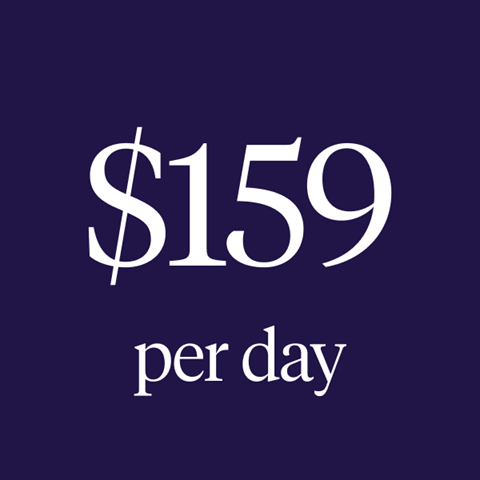 $159 per day