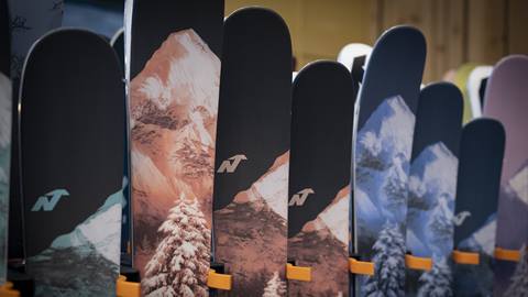 Nordica Skis available to demo on the terrain of Palisades Tahoe