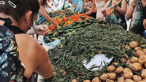 Farmers markets happen on a weekly basis in North Lake Tahoe.