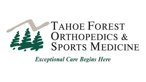 Tahoe Forest Orthopedics and Sports Medicine Logo.