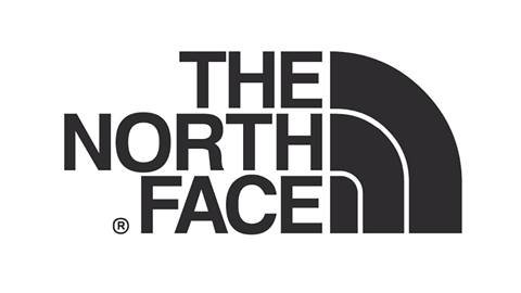 The North Face logo.