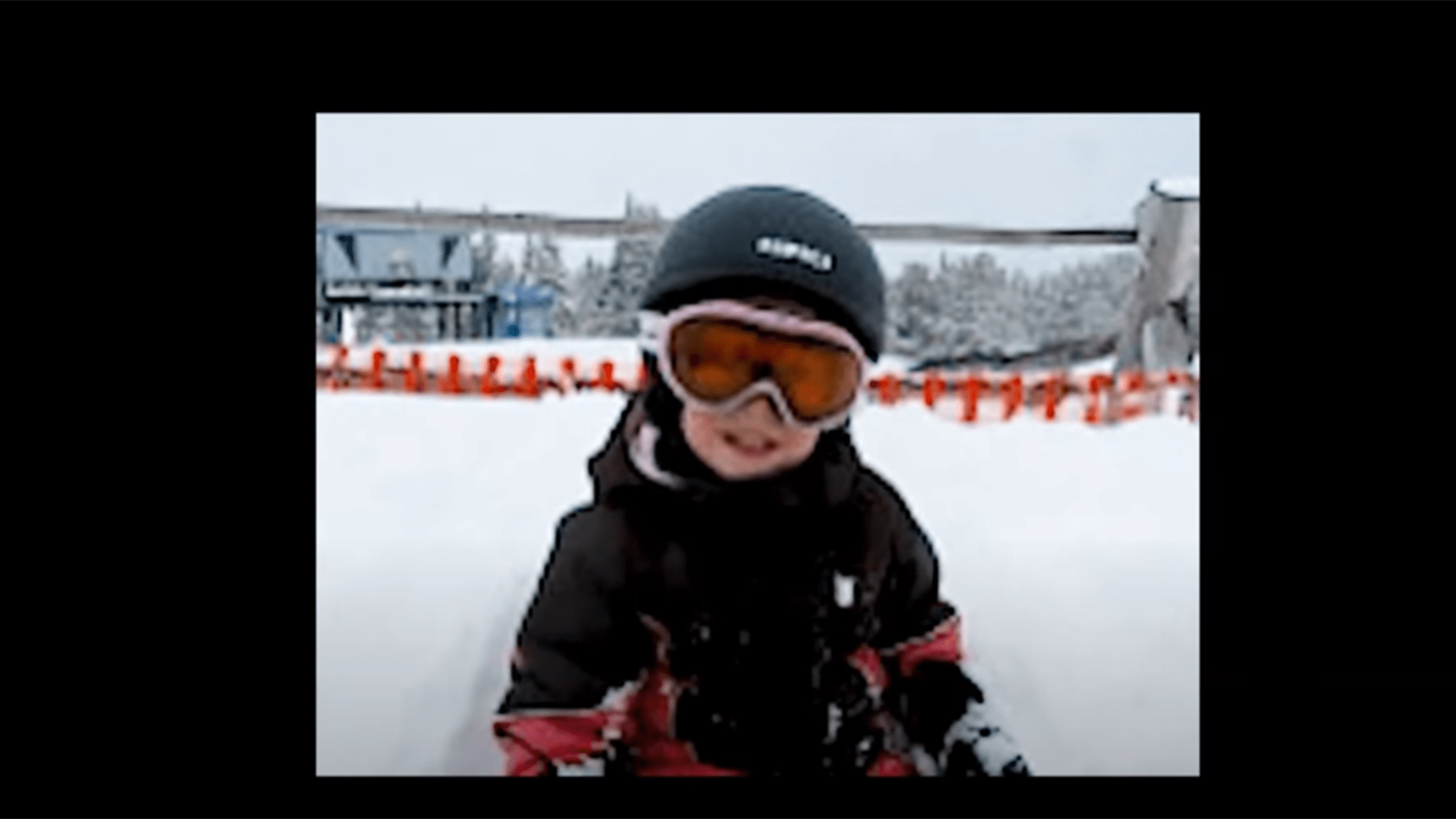 A still from the Ride Another Day video about collision safety.