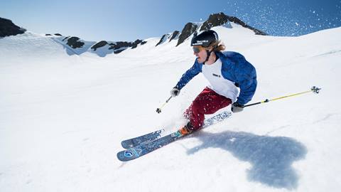 Spring Skiing at Squaw Valley with Amie Engerbretson and Connery Lundin