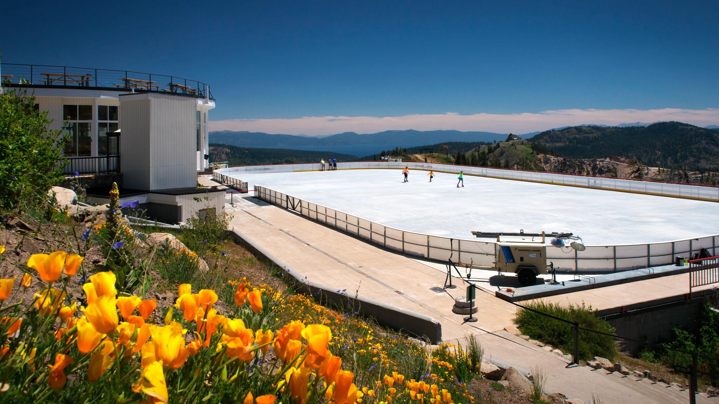 Roller Skating Rink at High Camp