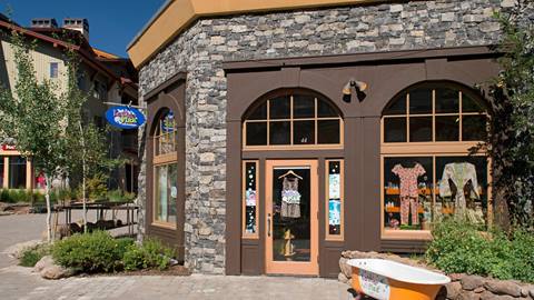 Lather and Fizz Bath boutique in the Village at Squaw Valley, Lake Tahoe