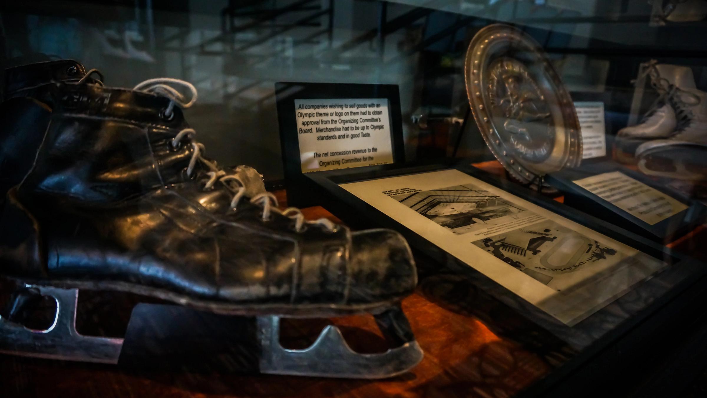 Historical artifacts from the 1960 Olympics at Squaw Valley