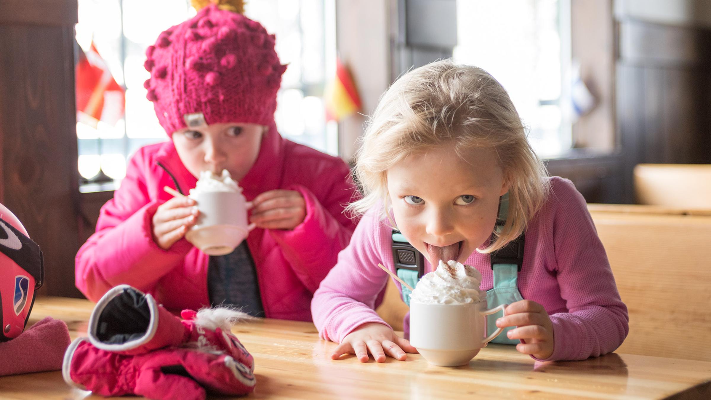 Zerrenner family aprés at the chalet at alpine meadows