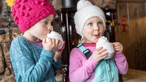 Zerrenner family aprés at The Chalet at Alpine Meadows.