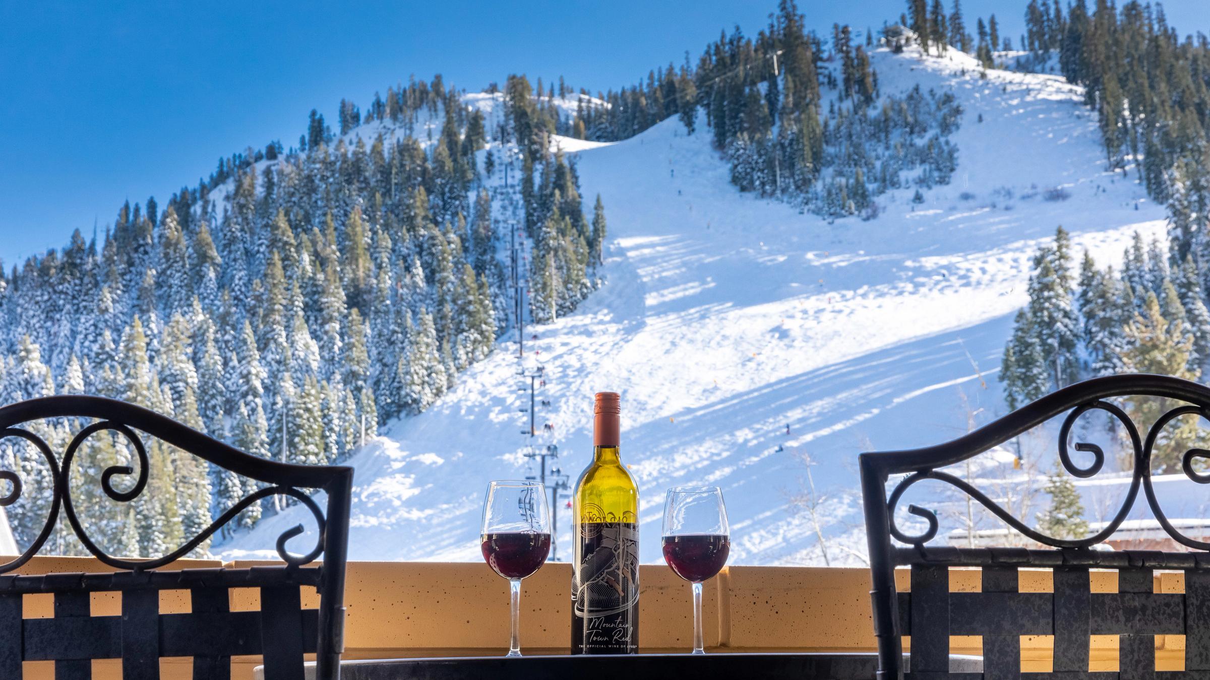 village at squaw valley 2 bedroom view from room 1208, can be used as a view room for 1bdrm, 2bdrm, or 3bdrm views