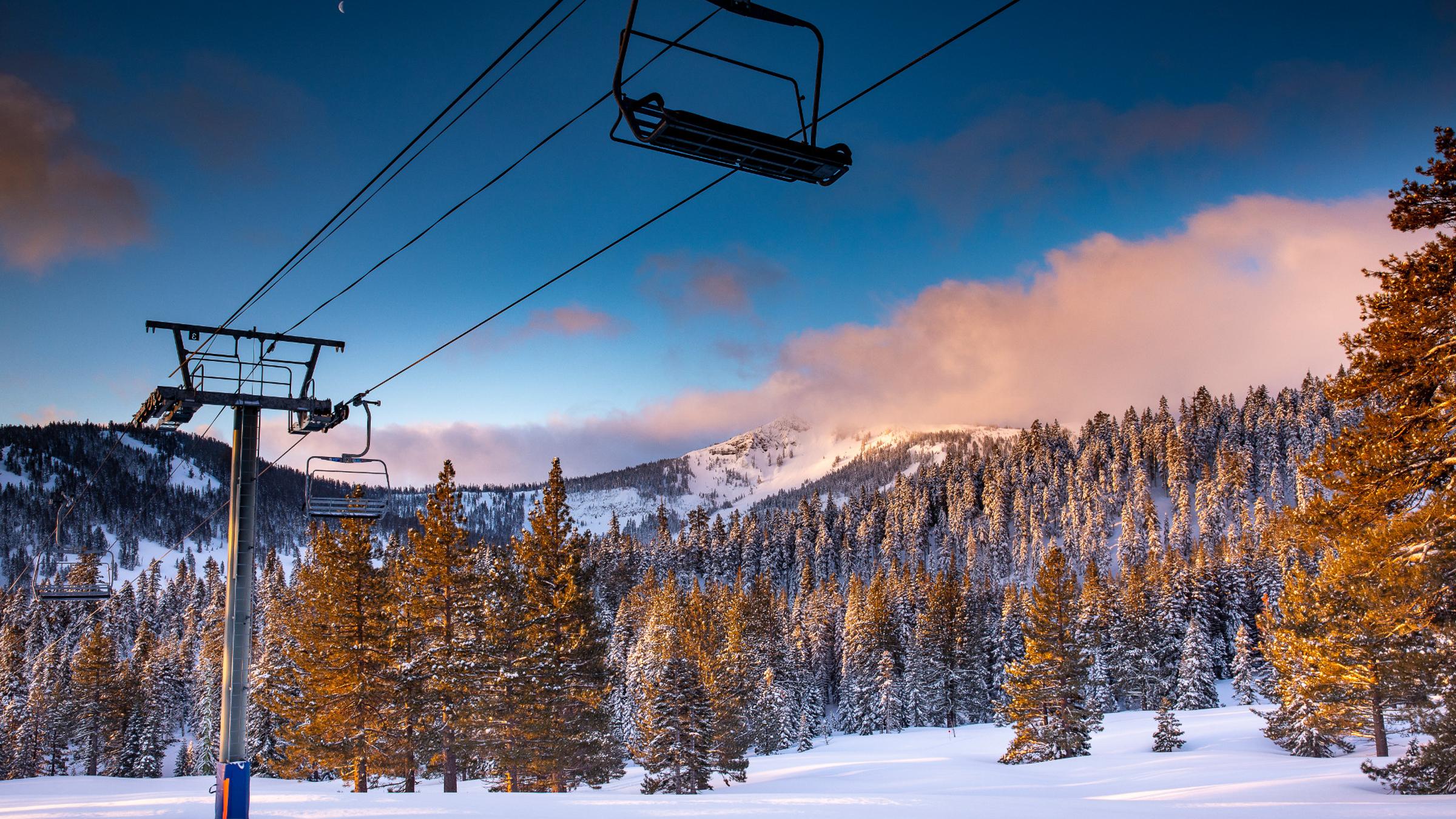 Sherwood scenics off the backside of Alpine Meadows