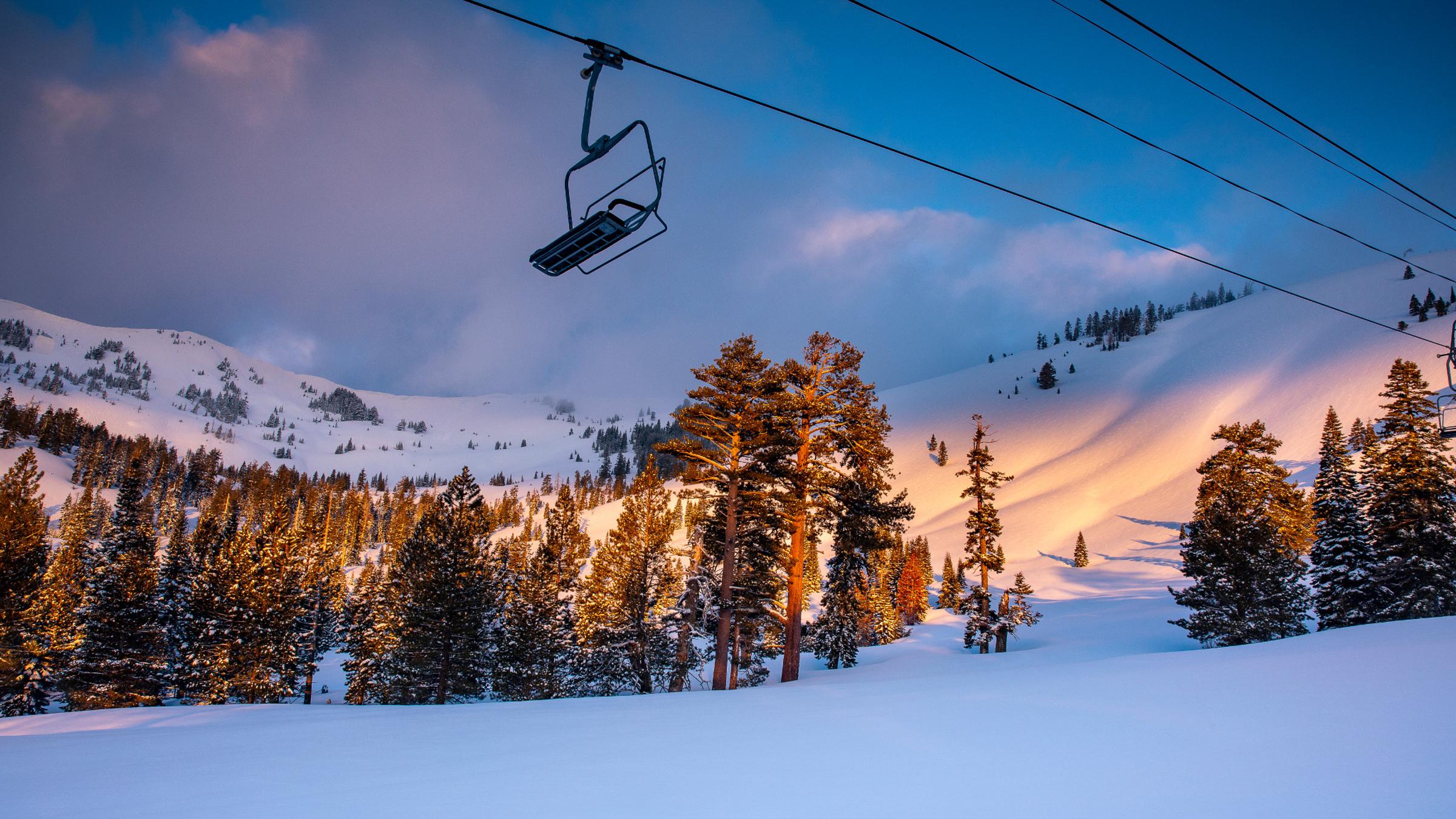Sherwood scenics off the backside of Alpine Meadows