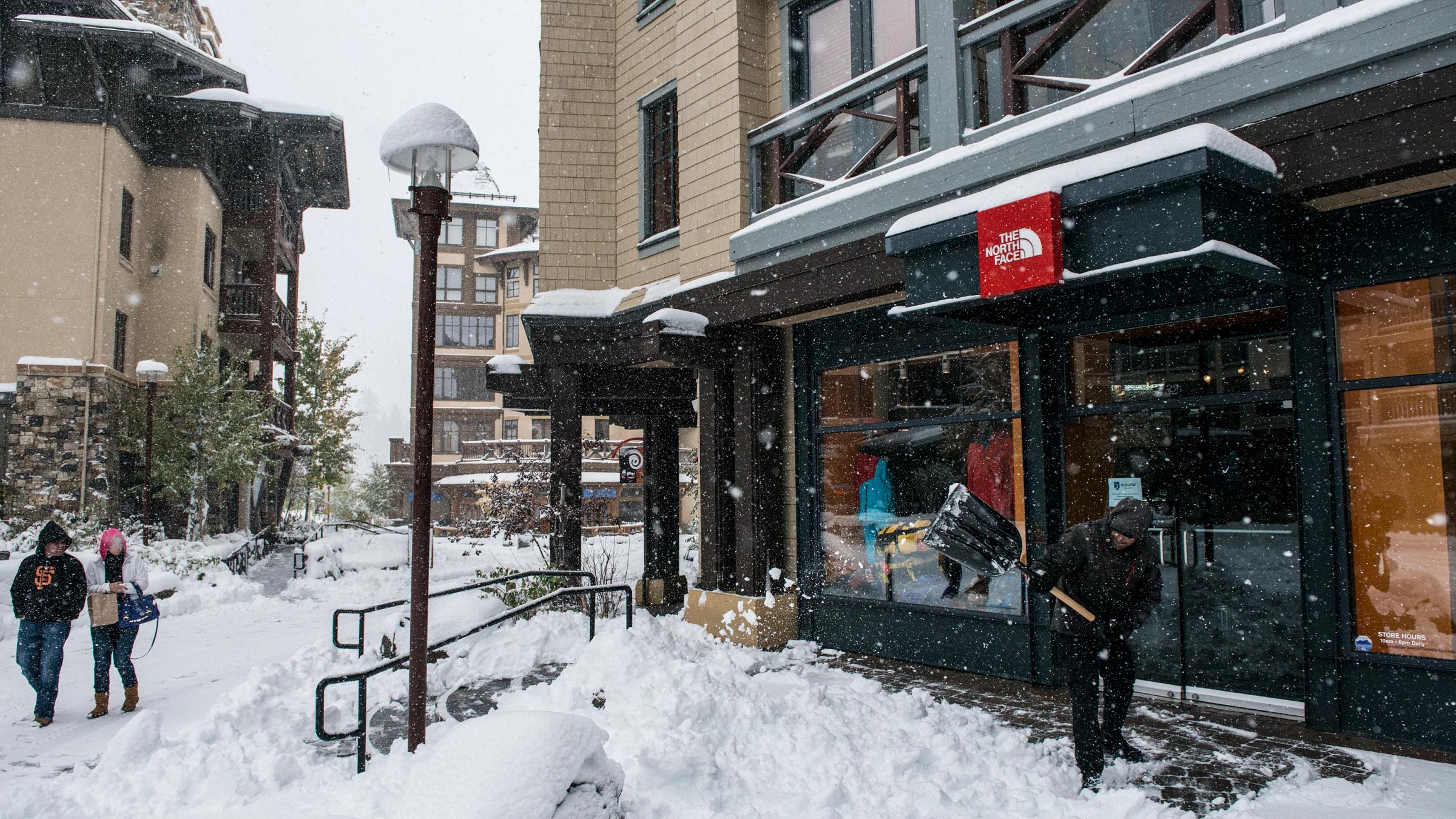 The North Face store in the Village at Squaw Valley