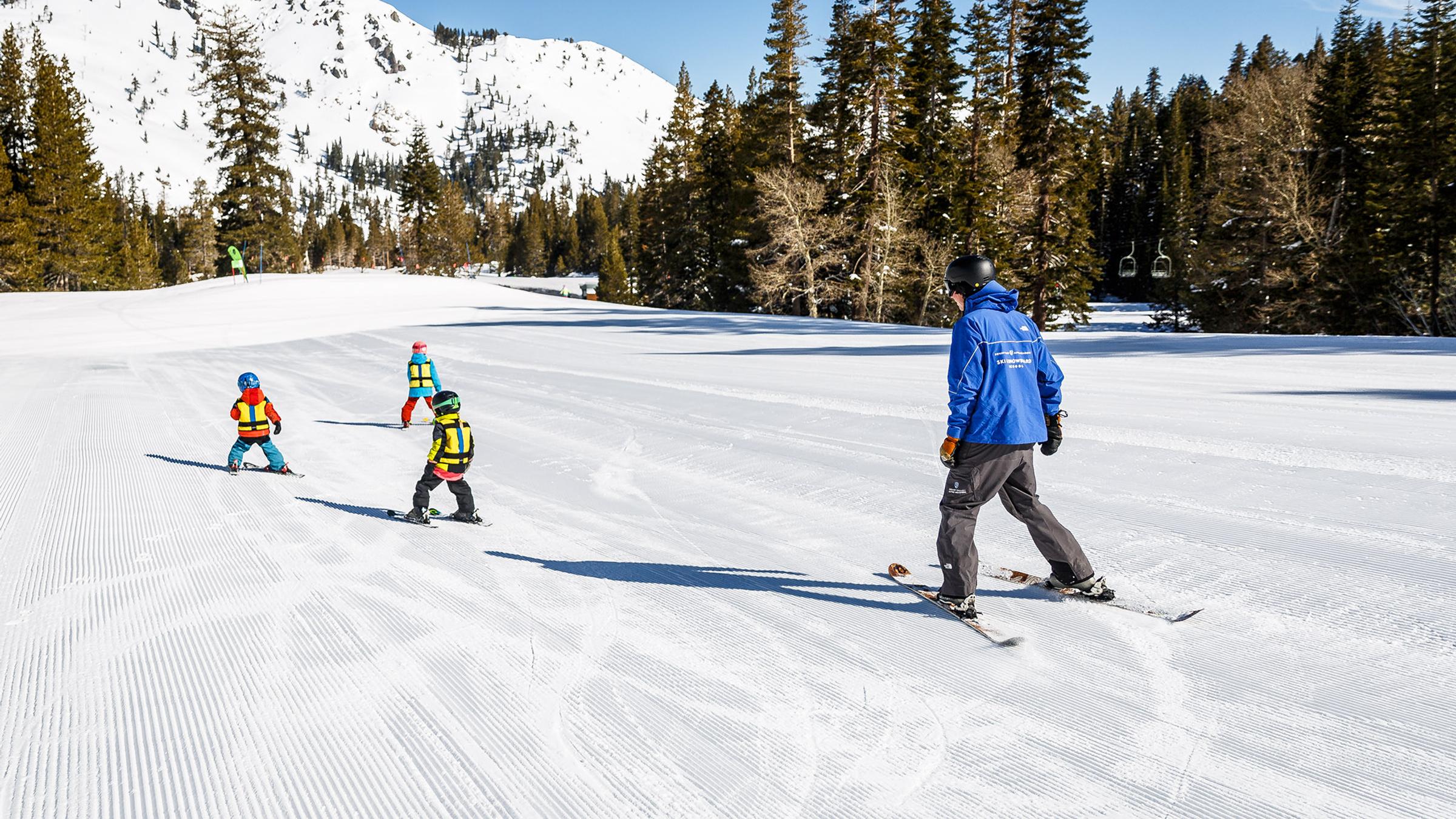 Child (Ages 3-4) Ski Group Lesson in Lake Tahoe